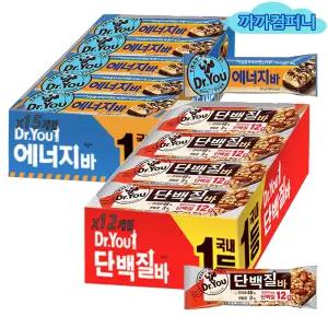 닥터유 에너지바 40gx15개+단백질바 50gx12개