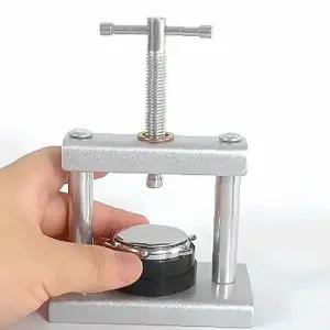 시계부품 압착공구 케이스 개폐용 수동식 금속 프레스 정비 수리 작업대 가정용