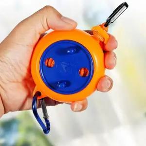 휴대용 빨랫줄 다용도 이동식 야외용 여행용 빨랫줄 방풍 세탁물 캠핑용 접이식 캠핑