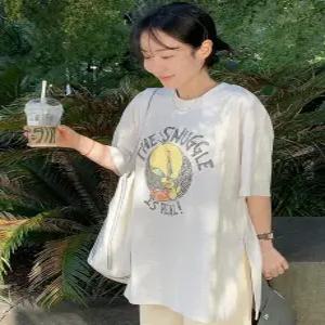 MADE 오트위티 힙커버 오버핏 반팔 티셔츠 (one color)