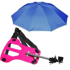 입는 우산 조끼우산 핸즈프리 양산 낚시 등받이 농사 밭일 야외 작업용