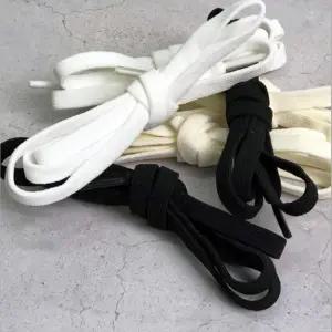 흰색 검정 스판 탄성 스니커즈 운동화 끈 2px3개 나이키 고무줄 조던