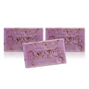 르샤트라1802 사봉 드 마르세이유 비누 라벤더플라워 100g x3개 SAV