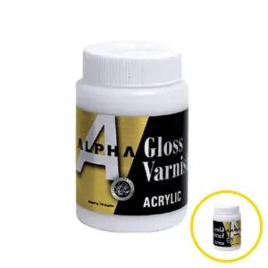 위월천 그로스 바니쉬 500ml 광택제 1통 물감기법 미술도구