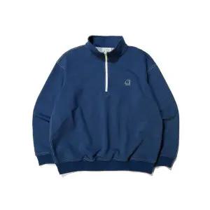 [노르디스크]남성 데님라이크 반집업 맨투맨 OMP24208_B2 682382