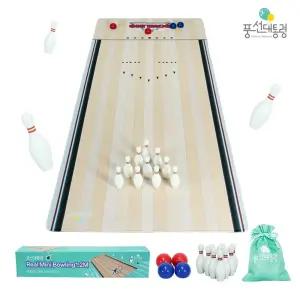 풍선대통령 리얼 미니 볼링 보드게임 1.2M 테이블 놀이/완구/장난감/집중력향상/교구/캐릭터/어린이/유아