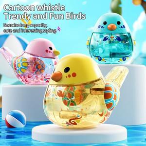 어린이 교육용 물 채우기 소리 나는 새 장난감 구강 근육 훈련 음악 감각 발달 공기 연습