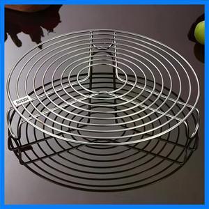 304 스테인리스 스틸 원형 찜기 랙 주방 다용도 냄비 트레이 만두 계란 그릴 스탠드 압력솥 받침대