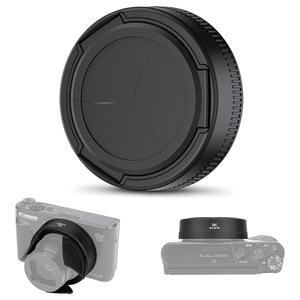 파워샷 SX740 HS 자동 개폐 렌즈 캡 커버, 캐논 파워샷 SX740 HS 디지털 카메라 액세서리, EVA 및 실리콘 내장 자동 렌즈 보호 캡, 비네팅 없음