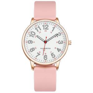 [미국배송] 라이마이 여성 간호사 시계 읽기 쉬운 쿼츠 여성용 24시간 데일리 방수 아날로그 손목시계 실리콘 소프트 스트랩