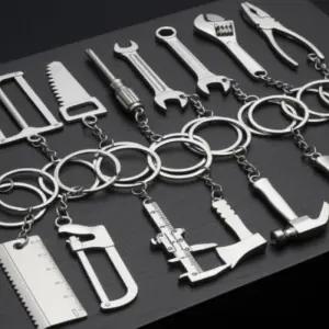 미니 멀티툴 열쇠고리 망치 스패너 플라이어 공구 휴대용 자동차 비상도구