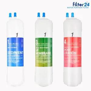 교원웰스 KW-PK2W1 정수기필터 호환 전체세트 [10인치 1+1+1]