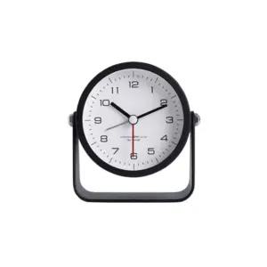 오누하임 심플 라운드 각도조절 무소음 알람시계 탁상용 시계