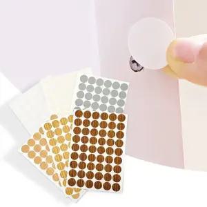가구 벽 못 구멍 찍힘 까짐 기스 보수 스티커 54개입 (특가) 못자국스티커