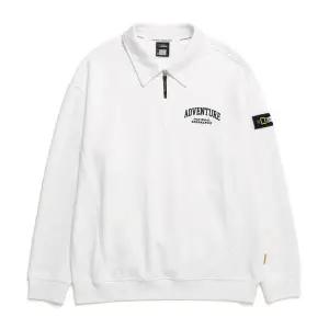 [내셔널지오그래픽](본점)N241MSW080 세미오버핏 카라 맨투맨