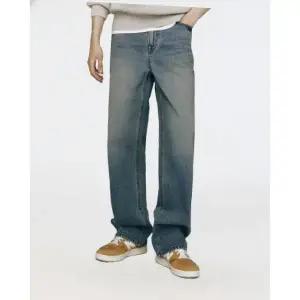 지오다노 루즈핏 스트레이트 데님 팬츠 115543 4color