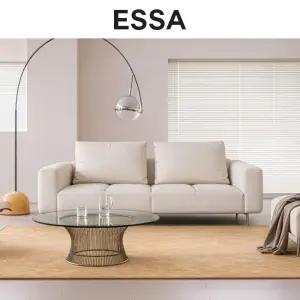 에싸 디에시즈 3인 리브 패브릭 소파