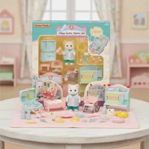 실바니안 패밀리 빌리지닥터 세트 의사선생님 동물인형 병원놀이 피규어 미니어처 소품 어린이