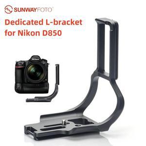 SUNWAYFOTO 전용 L 브래킷 Nikon D850 카메라용 배터리 그립 삼각대 퀵 릴리스 플레이트-PNL-D850G