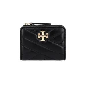 [토리버치] 153121 001 키라 쉐브론 바이폴드 지퍼 반지갑