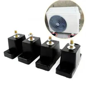 진동 소음 실외기받침 에어컨 고무 방진 패드 거치대 4p