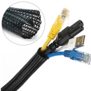 전선 케이블 컴퓨터 선정리 튜브 3M/클립/타이/정리기/캐이블/전기선/정리/홀더/보호/케이불/보호캡/줄정리