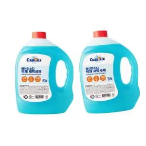 크린톡 베이킹소다 액체 세탁세제 2.5L x 5개