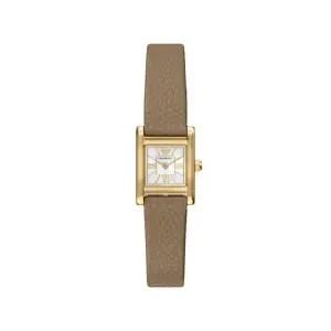 [공식본사정품] 아르마니 AR11765 자개 스퀘어 여성 가죽시계