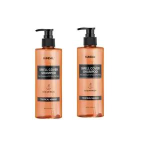 쿤달 올데이 스멜커버 청소년샴푸 트로피컬망고 400ml 2개