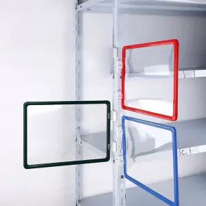 a4 A3 자석 창고 진열대 분류 표지판 안내판 광고판 게시판 자성