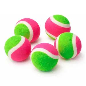 에이티 캐치볼 공 5개입 벨크로볼 찍찍이 공던지기