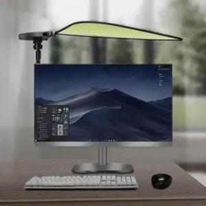 모니터 햇빛가리개 컴퓨터 가림막 빛차단 사무실 커브드 프리 자유형 보드