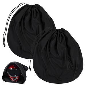 Ptwola 2팩 헬멧 가방 보호 보관 경량 휴대용 모터사이클 커버 스포츠 레이싱 자전거 스키 라이딩 여행용 스노우모바일 액세서리용 대형 하키
