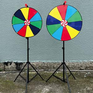 룰렛 돌림판 랜덤 보드 원판 룰렛판 화이트보드 뽑기 당첨 회전판 직경