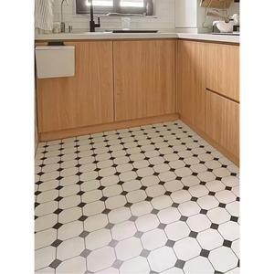 특대형 주방 매트 러그 160 복도 형 흡수 네모네모 부엌 규조토발매트 PVC 반점