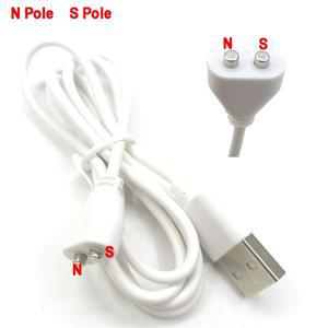마그네틱 충전 케이블 중앙 간격, 자석 흡입 USB 전원 충전기, 미용 기기 스마트 기기용, 5mm, 10mm, 1 개