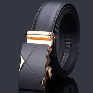 엘마운틴 남성용 자동 정장벨트 고품질 소가죽 허리벨트 남자 허리띠 남자띠 심플띠 고급