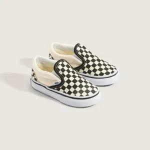 [반스](천안아산점)VANS 반스 VN000EX8BWW 토들러 코어클래식 슬립온 체커보드 남여공용 스니커즈