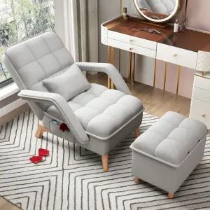 1인용 리클라이너 소파 스툴 싱글 안락 의자