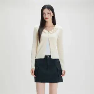 (스타필드 하남 미쏘) 프릴 가디건_MIWCKG313T