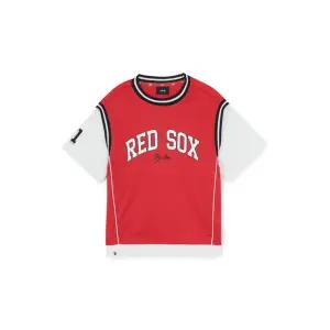 [MLB키즈]MLB 키즈 스포티브 바시티 레이어드 티셔츠 보스턴 레드삭스 RED 7ATSV0363 43RDS