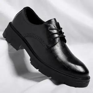 키높이구두 결혼식 웨딩 통굽 깔창 정장 구두 10cm