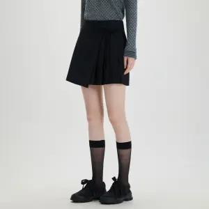 (스타필드 하남 미쏘) 랩 플리츠 스커트_MIWWHG306G