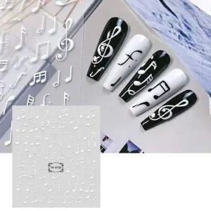 5D 밀키음표 네일스티커 용품 스티커 네일 젤 스톤 셀프 재료 파츠