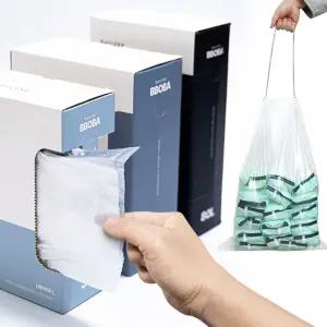 손잡이비닐봉투 끈있는 재활용 분리수거 50L 뽑아쓰는 재봉투 가정용 쓰레기 재30L