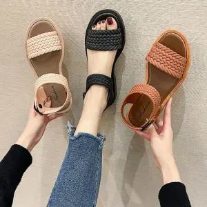 말랑말랑 3컬러 캐주얼 썸머 여성샌들