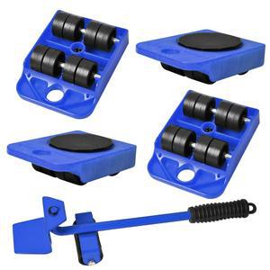 1-8개 대형 가구 바퀴 이동 도구, 휠 슬라이더 제거기, 리프팅 롤러