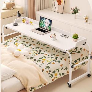 침대 테이블 이동식 높이조절 침대책상 식탁 침실 화이트 블랙 길이60폭30높이62 소파