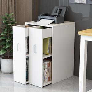 좁은공간 틈새 슬라이딩 공간 원목 책상 서랍 슬림책꽂이 소형