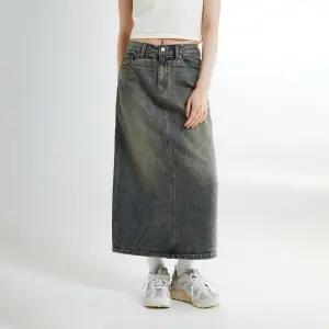 [스타필드 하남 스파오] [데일리지] 데님 롱 스커트_SPWJE49G01